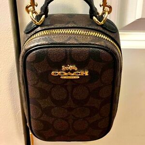 Authentic Coach crossbody phone case